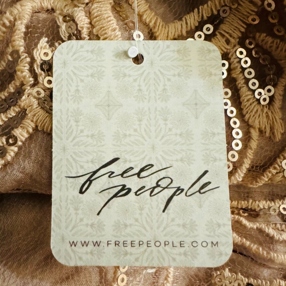 Free People Swingin' It Romper XL NWT - Picture 6 of 6